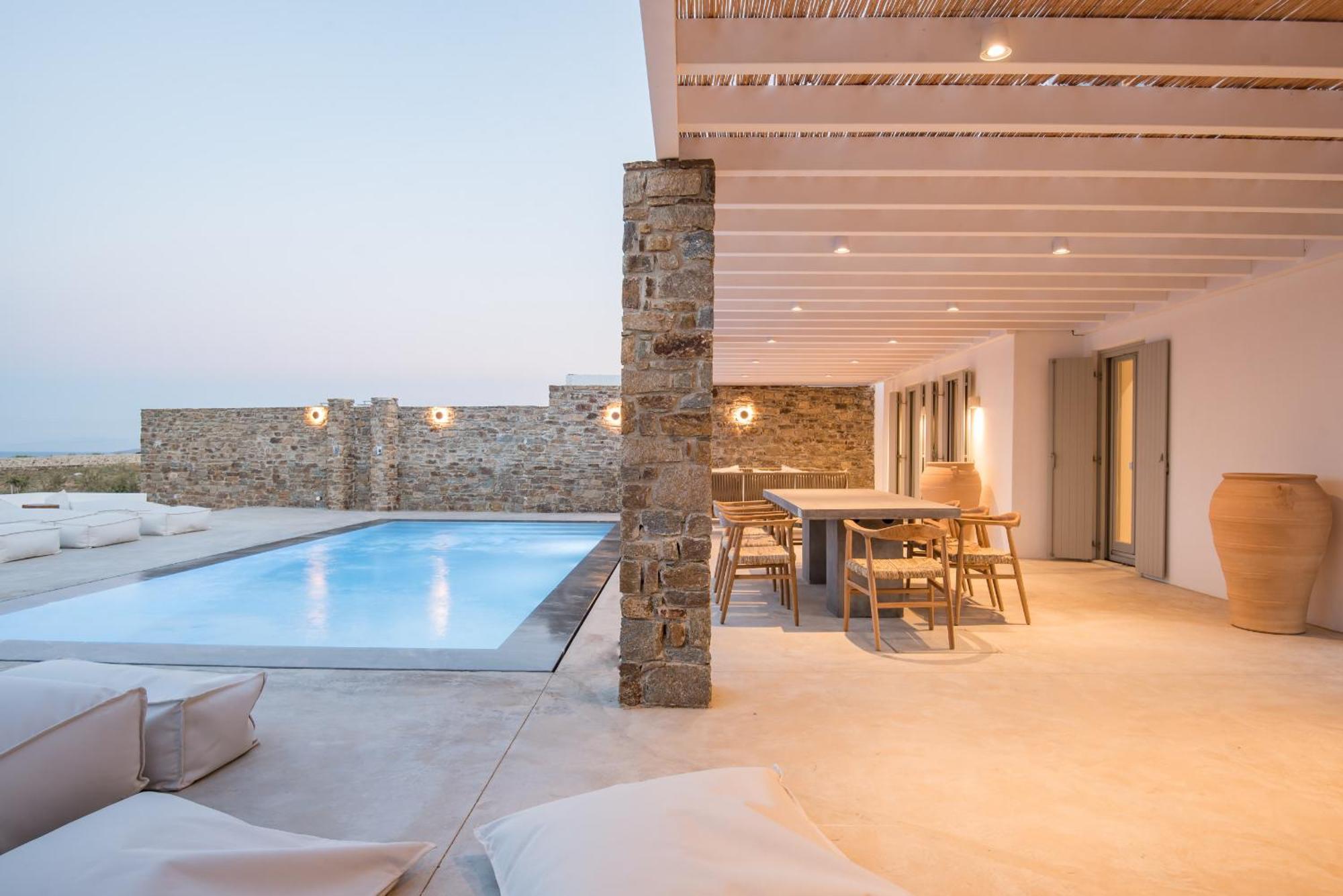 Dreamy 5 Bdr Antiparos Pool Villa Exterior photo