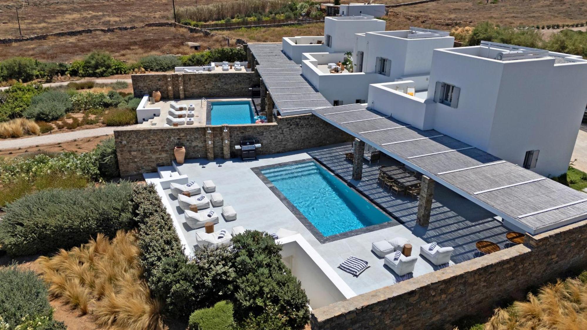 Dreamy 5 Bdr Antiparos Pool Villa Exterior photo