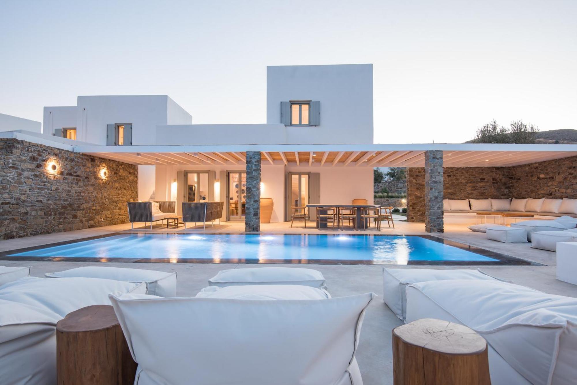 Dreamy 5 Bdr Antiparos Pool Villa Exterior photo