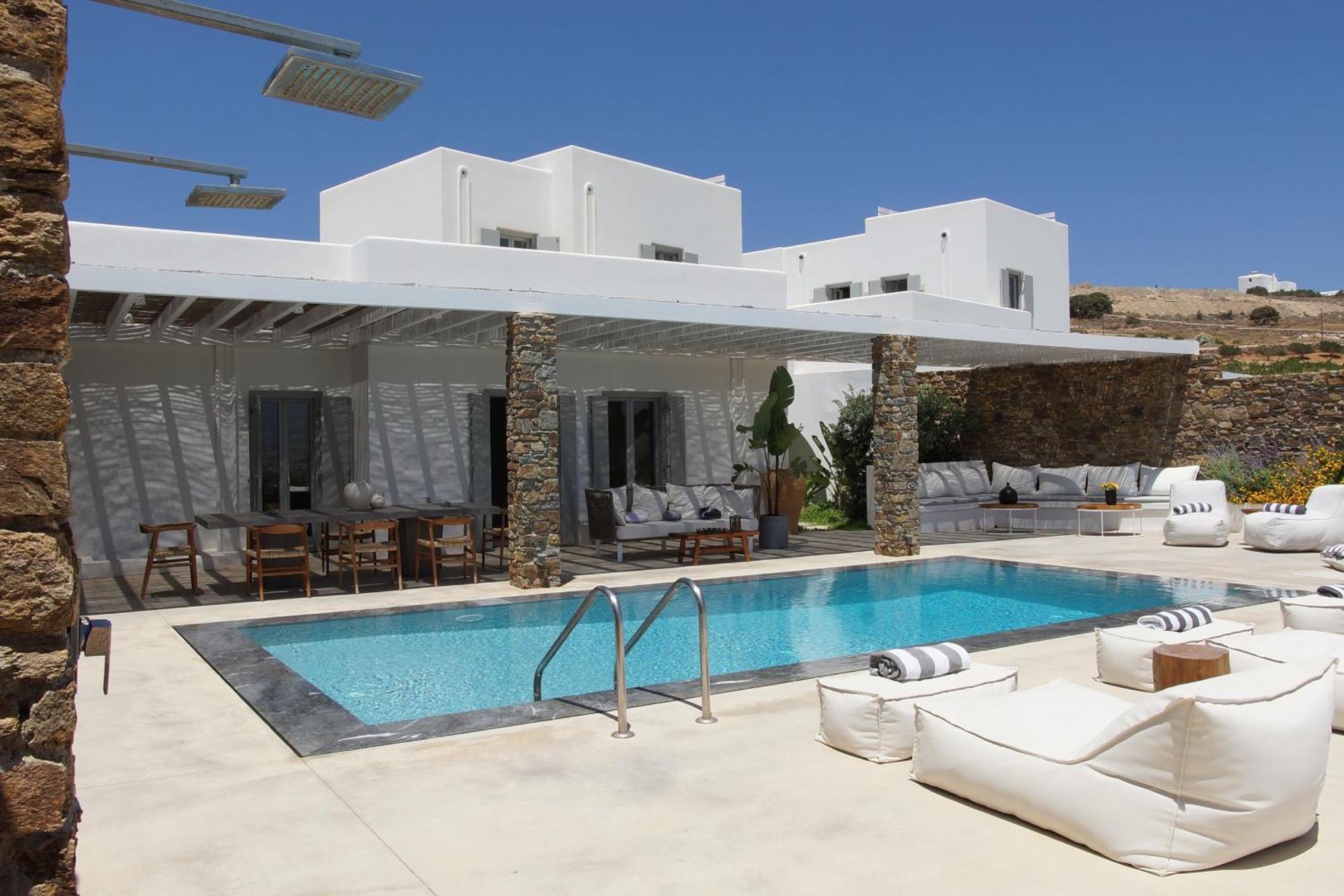 Dreamy 5 Bdr Antiparos Pool Villa Exterior photo